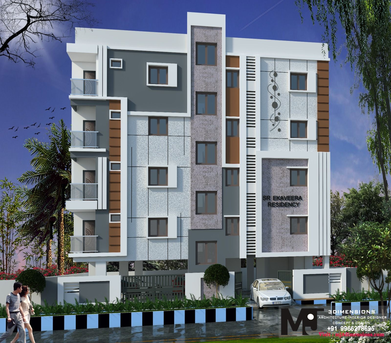 SR Ekaveera Residency residential project in Vani Nagar